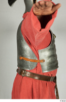  Photos Medieval Roman soldier in plate armor 1 Medieval Soldier Roman Soldier leather belt plate armor red gambeson upper body 0009.jpg